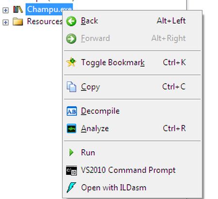 Champu in the source code